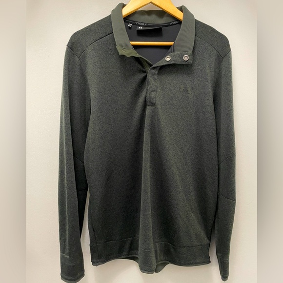 Men’s Under Armour Golf Long Sleeve Cold Gear Sweater - Picture 1 of 3